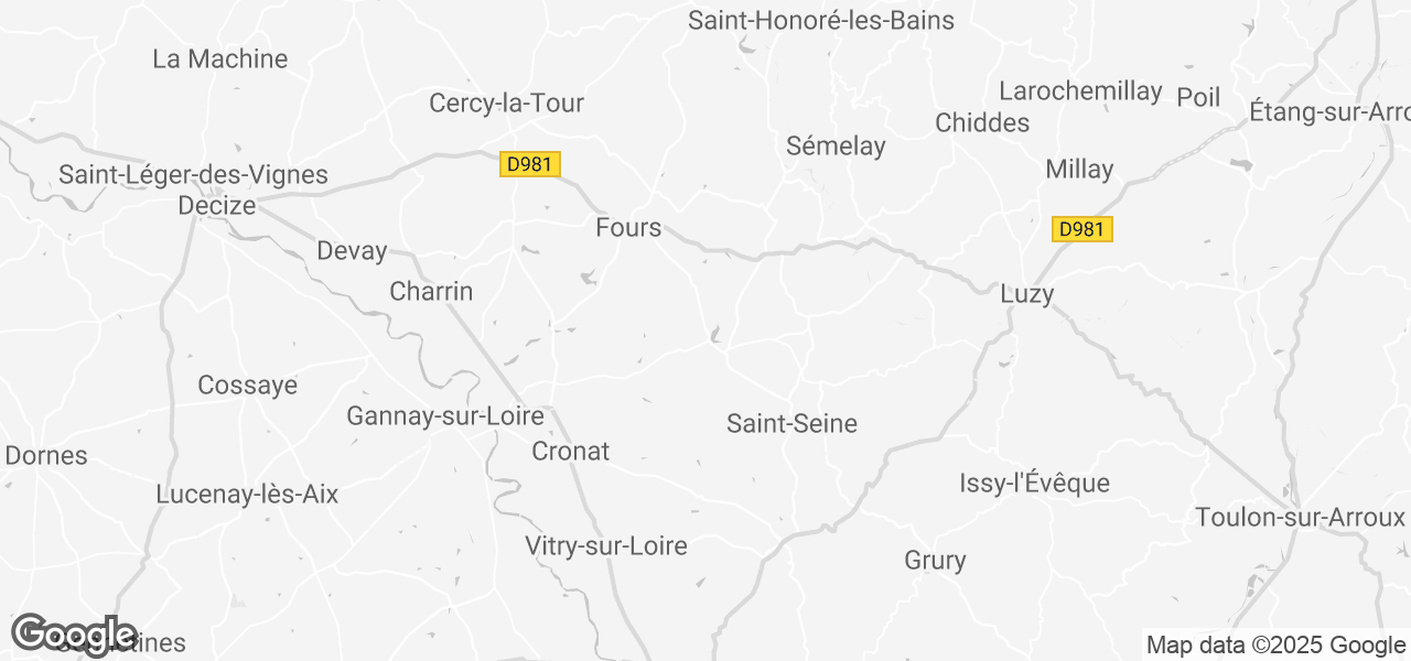 Environs et localisation