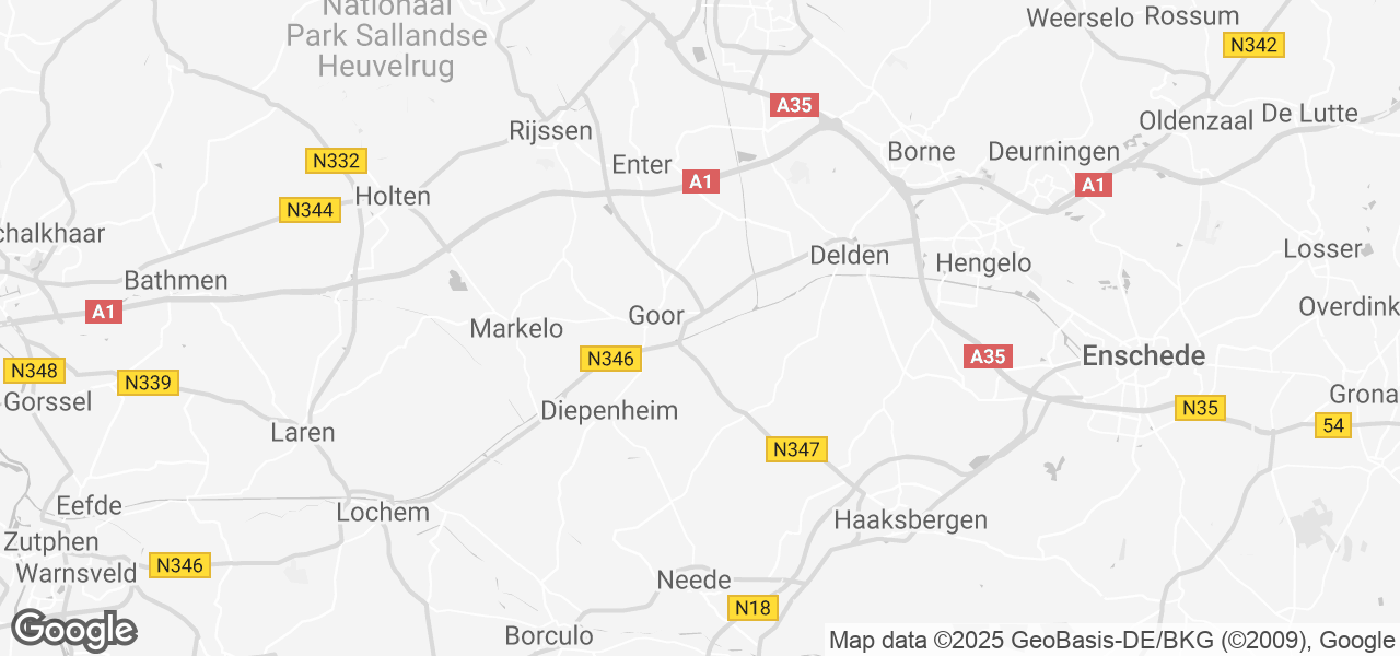 Environs et localisation